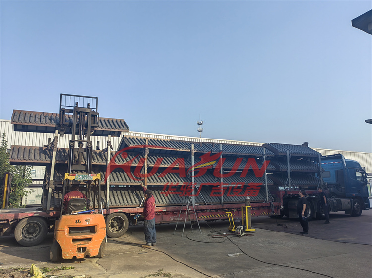 河北邯郸仿古候车亭第三批发货(图1)