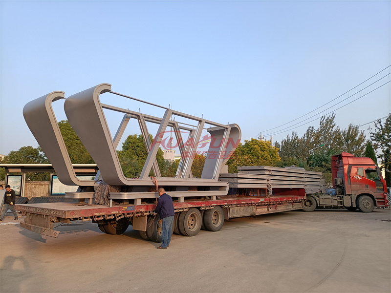 湖北宜昌科技风候车亭发货(图3) 湖北宜昌科技风候车亭发货(图3)