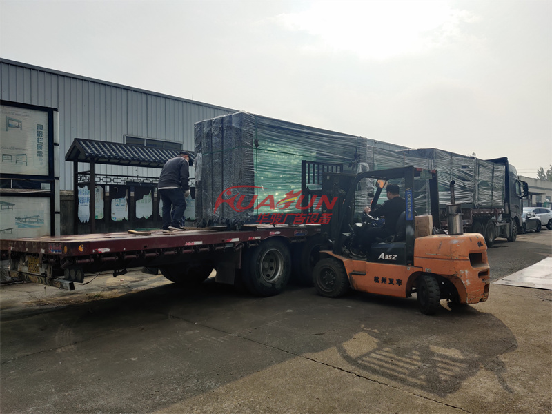 青海候车亭发货第一批(图4)