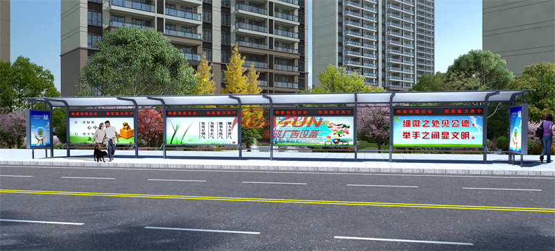 青海智能候车亭第三批发货(图3)