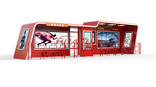 新疆智慧公交站台第三批发货(图6)